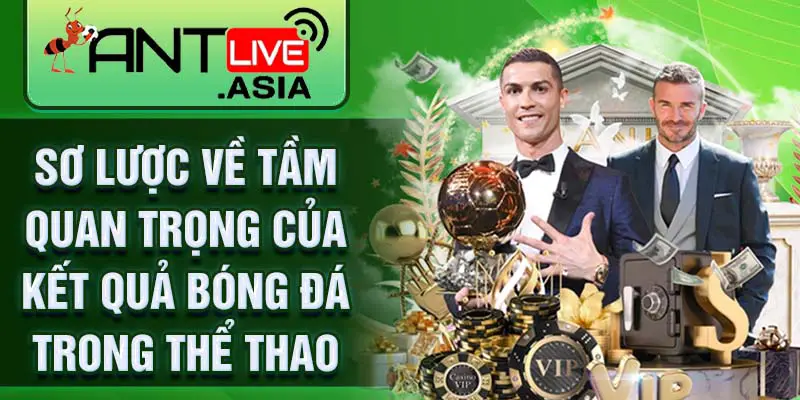 Sơ lược về tầm quan trọng của kết quả bóng đá trong thể thao